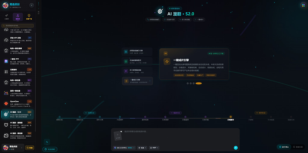 AI漫剧制作相关示例图